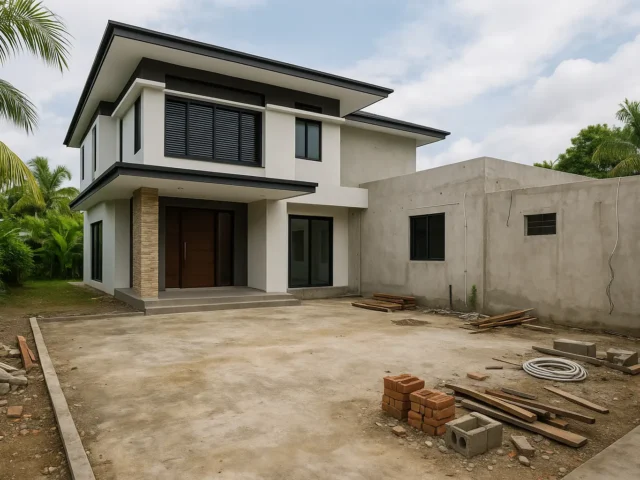 Ramai Ada Rumah Mewah, Tapi Ruang Belakang Macam Belum Siap