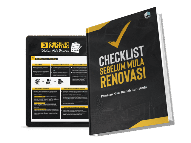 Ebook Checklist Renovation Percuma — Panduan Lengkap Sebelum Ubahsuai Rumah